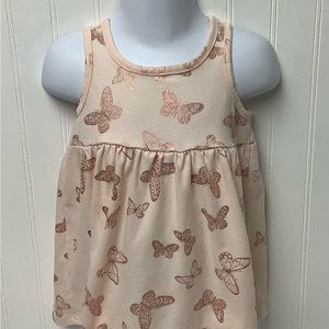 Tahari girl pink sleeveless dress. Size 2T